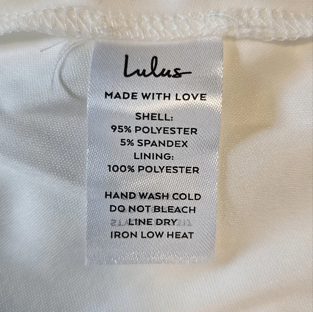 Lulus Radiance Of Love White Cap Sleeve Backless A-Line Cascading Wedding Dress